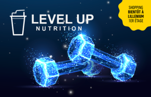L'enseigne Level Up Nutrition, spécialiste dans les compléments alimentaires sportifs, ouvrira dans quelques jours à Lillenium