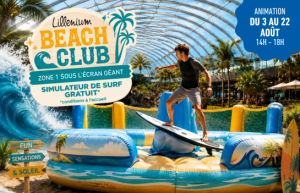 Lillenium prendra des airs de station balnéaire avec le « Lillenium Beach Club », une animation estivale qui se déroulera du 3 au 22 août.