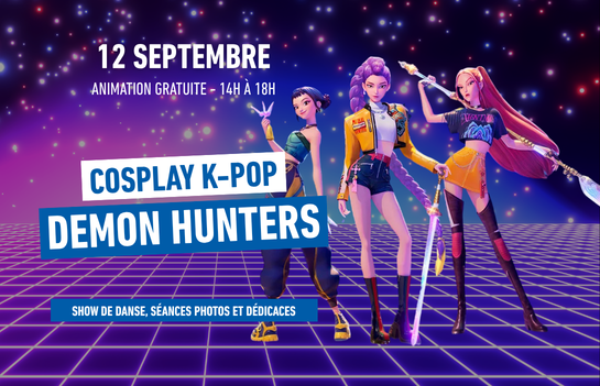 Les KPOP demon hunters sont de retour à Lillenium samedi 12 Septembre
