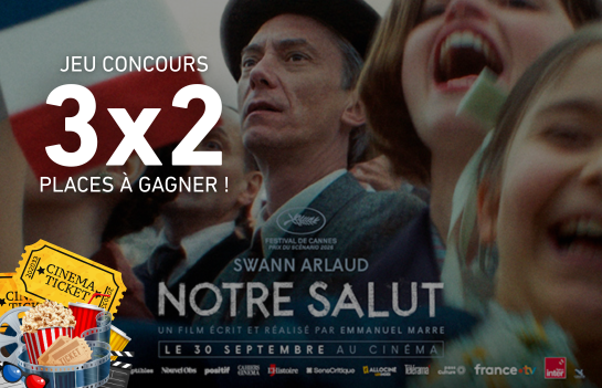 Lillenium, centre commercial à Lille, vous fait gagner 8 places de cinéma pour le film Notre Salut